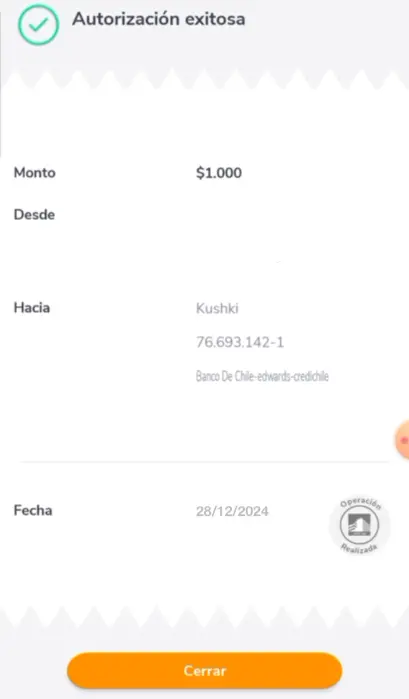 depositar paso 6