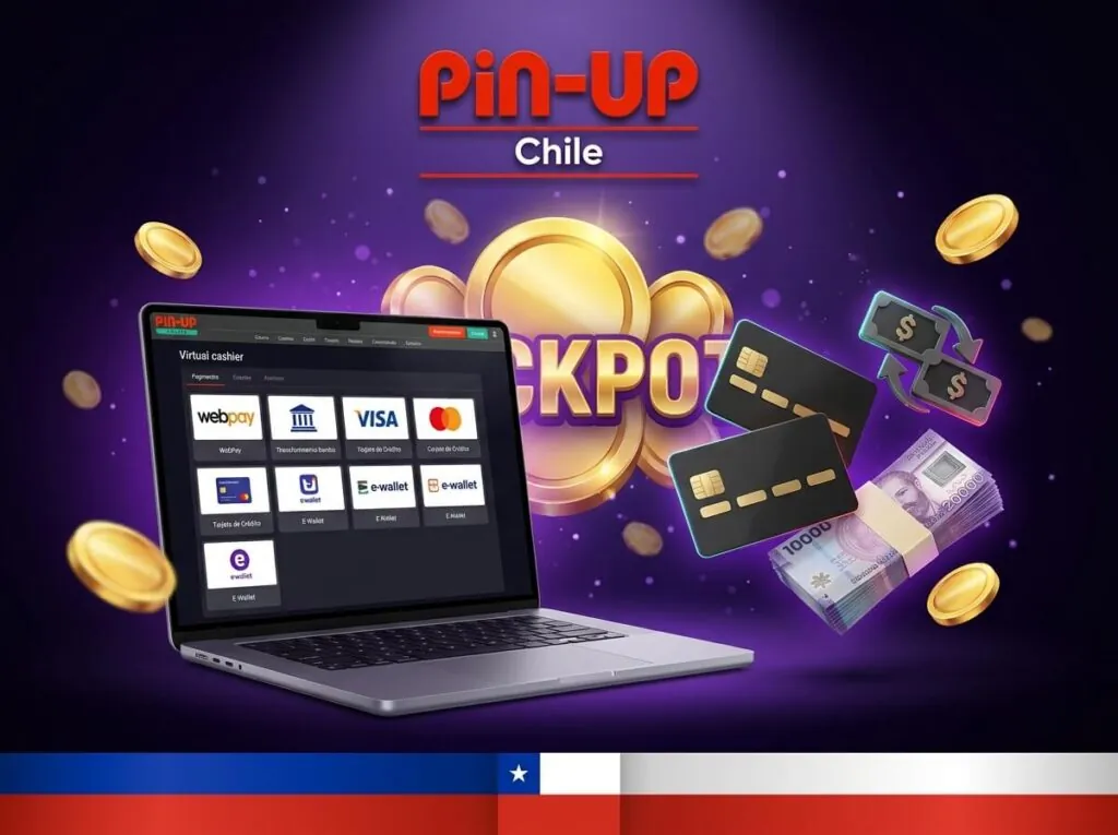 Administra depósitos y retiros en Pin-Up Chile con múltiples medios de pago.